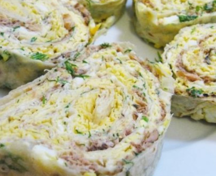 Lavash with Mackerel