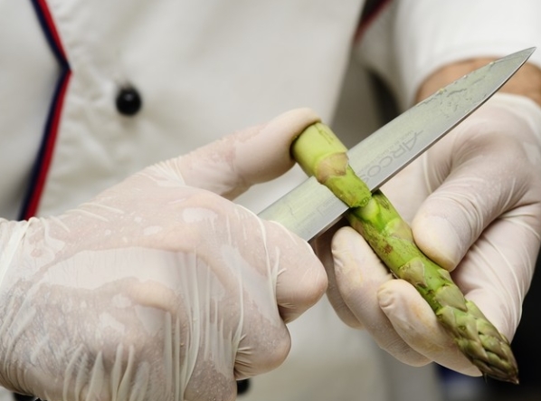 Asparagus with Salmon step 2