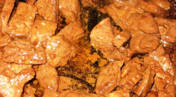 Stew with Liver and Broccoli step 2