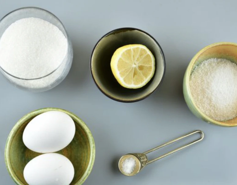 Coconut Meringue step 1