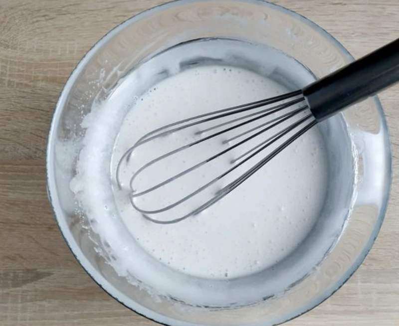 Meringue “Christmas Trees” step 4
