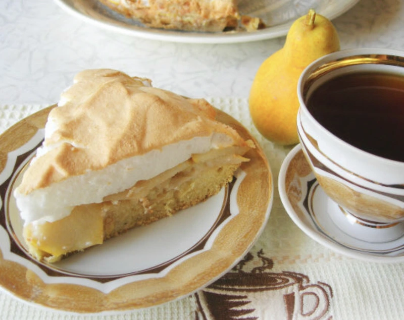 Pear Meringue Pie