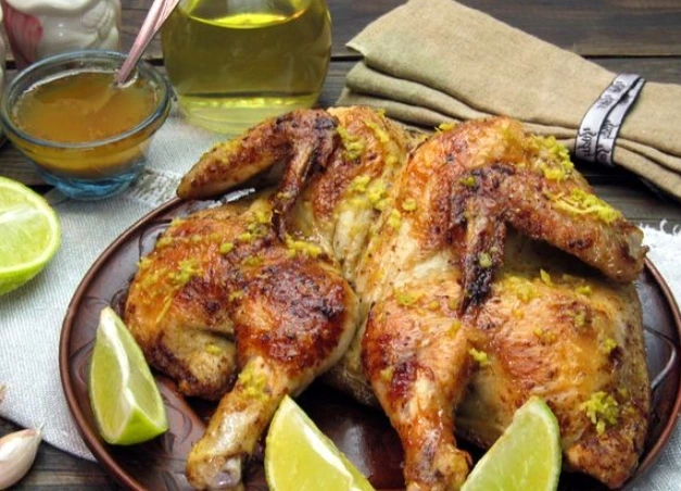 Chicken Tobacco (Tapaka) With Lime step 18