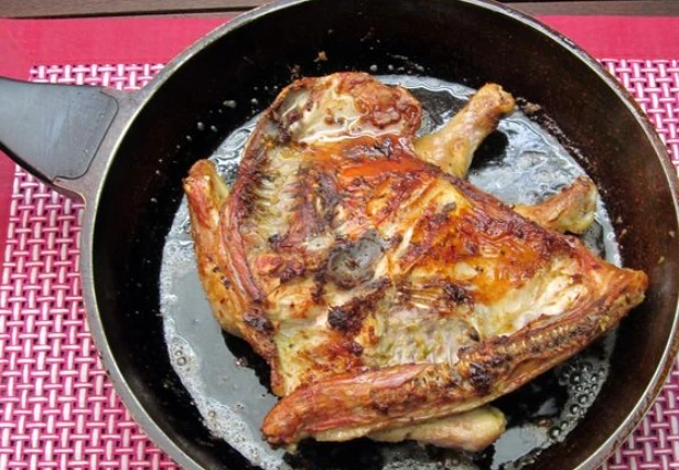 Chicken Tobacco (Tapaka) With Lime step 11