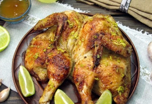 Chicken Tobacco (Tapaka) With Lime