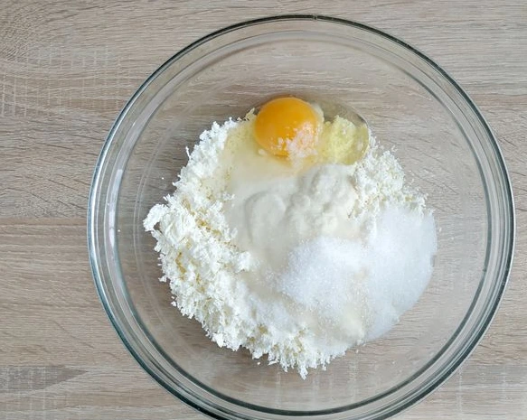 Curd Casserole with Semolina step 4