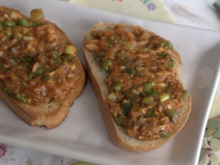 Sprat Sandwiches in Tomato
