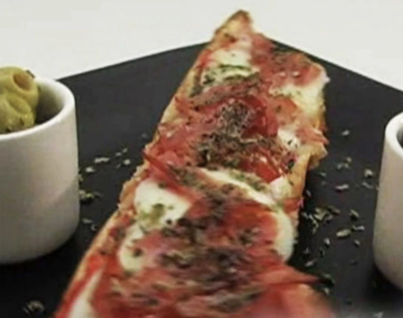 Fast-Pizza Baguette