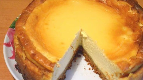 Curd Cheesecake with Condensed Milk
