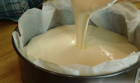 Classic Cheesecake (American Dessert) step 5