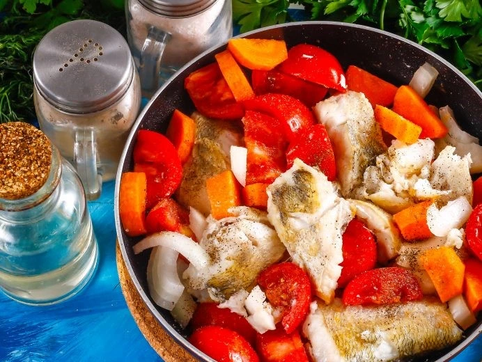 Saute from Pike Perch