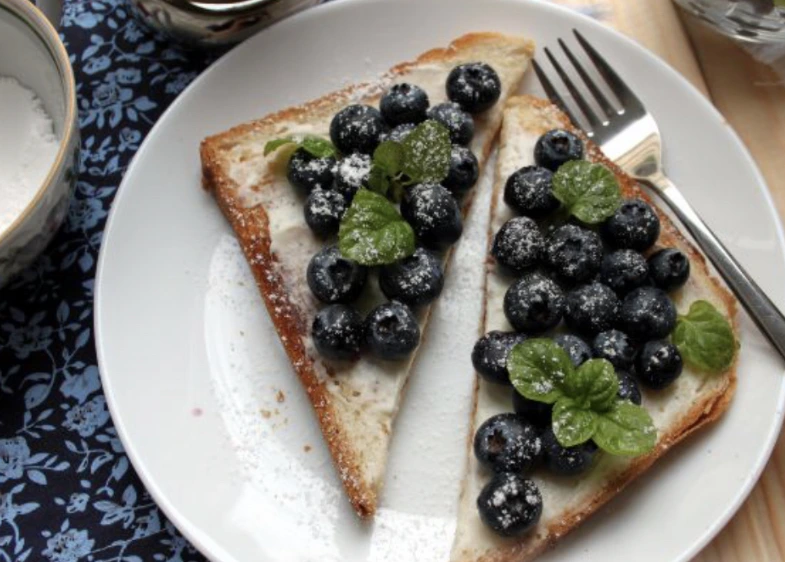 French Toast with Blueberries step 7
