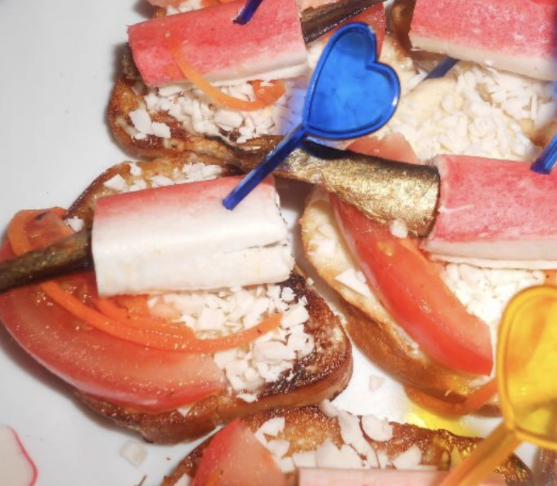 Sandwiches with Sprats and Crab Sticks step 16