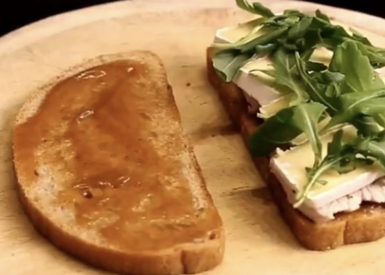 Turkey Toast with Apple step 5