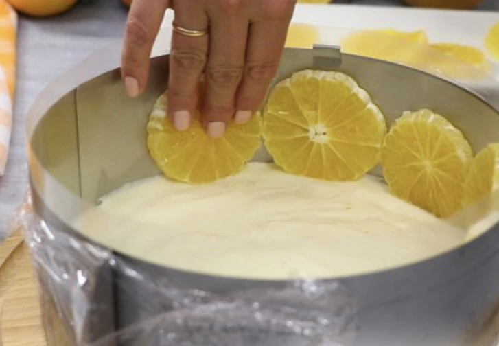 Orange Mousse Cake step 40