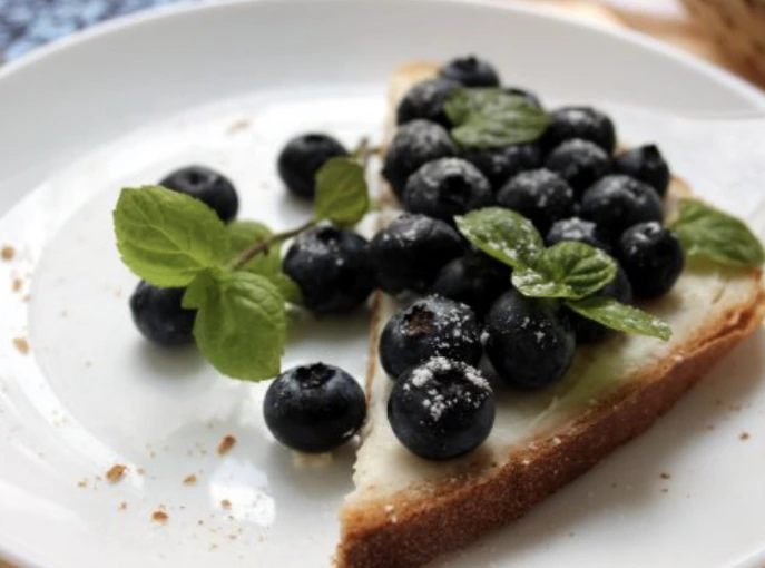 French Toast with Blueberries