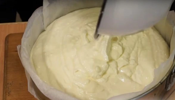 Cheesecake without Baking, with Marshmallows and Nutella step 10