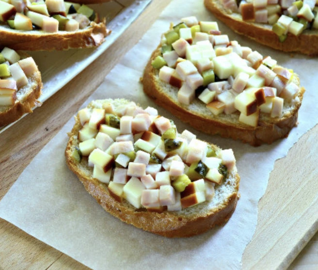 Hot Sausage Cheese Sandwiches