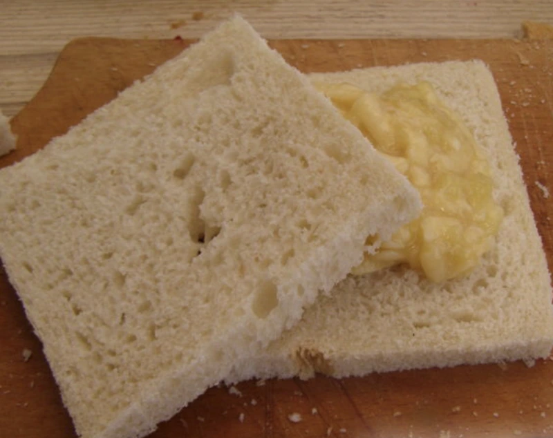 French Toast with Bananas and Cheese step 6