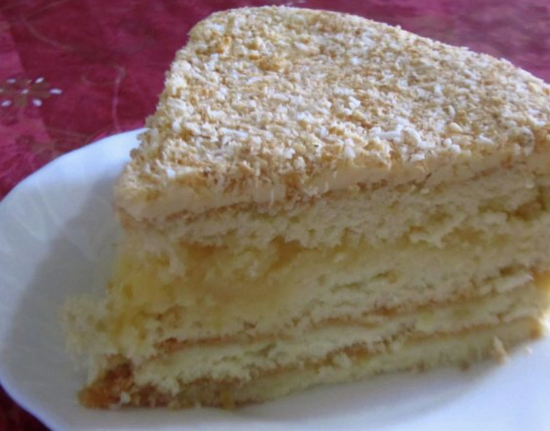 Sponge Cake with Lemon Cream