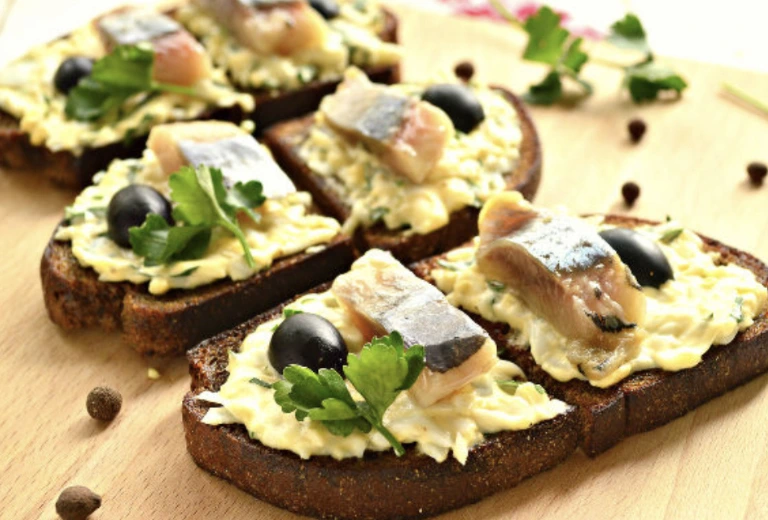 Herring Sandwiches