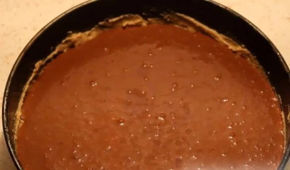 Flourless Chocolate Cheesecake step 11