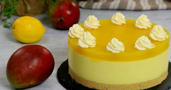 Mango Cheesecake (no Baked)