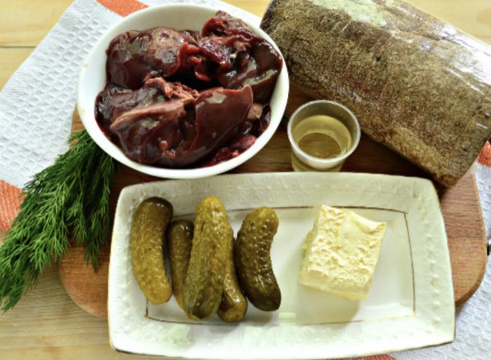 Chicken Liver Pate Sandwiches step 1