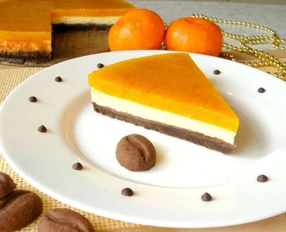 Tangerine Cheesecake