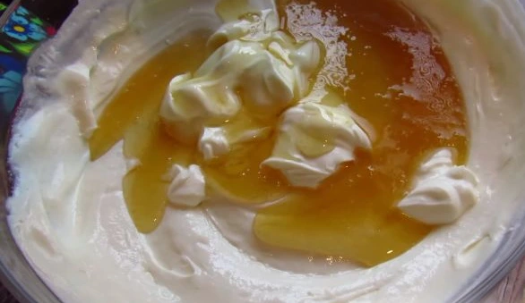 Unbaked Curd Cheesecake step 7