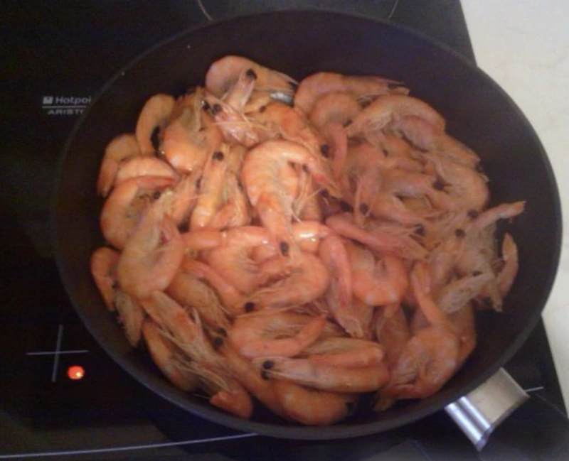 Fried Shrimp in Shell step 2