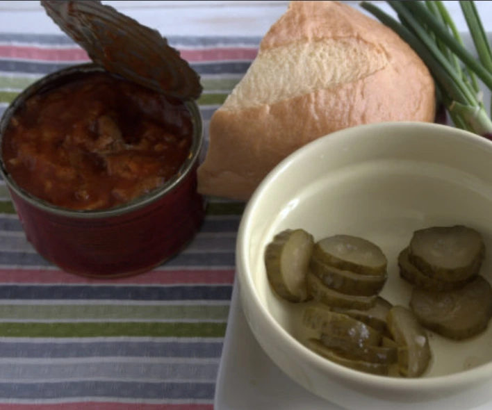 Sprat Sandwiches in Tomato step 1