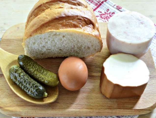 Hot Sausage Cheese Sandwiches step 1