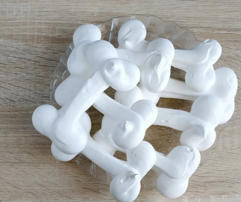 Meringue “Bones” for Halloween step 11