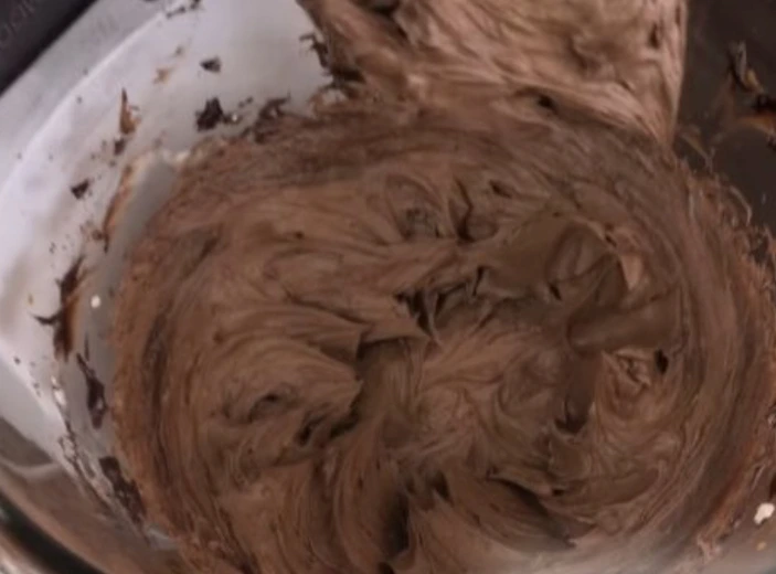 Chocolate Nut Cake step 7
