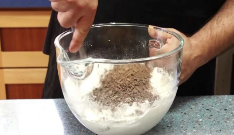 Cookies “Chocolate Meringue” step 4