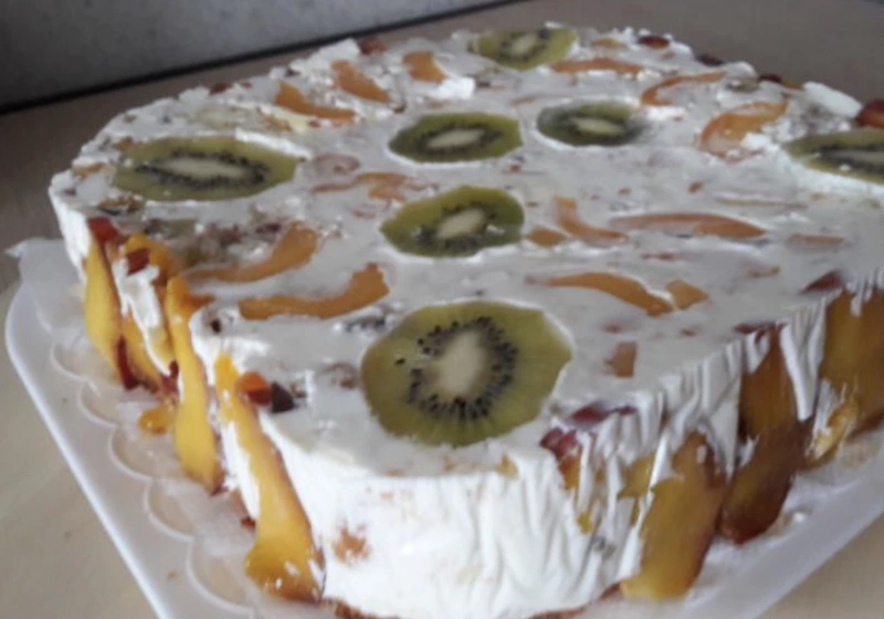 Fruit Jelly Cake