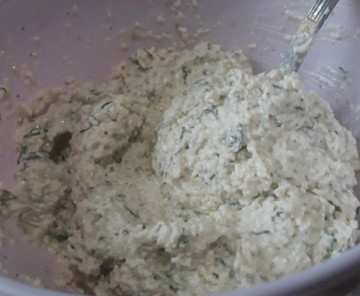 Cream Cheese Spread with Cucumber and Garlic step 6