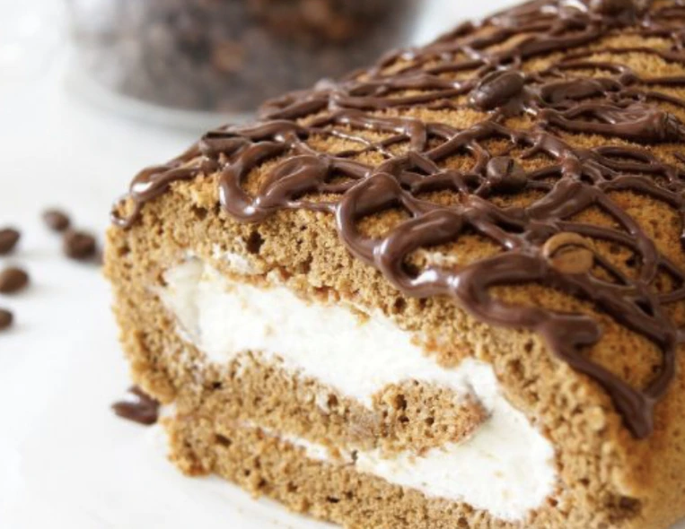 Coffee Roll with Baileys Liqueur