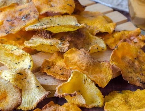 Pumpkin and Turnip Chips