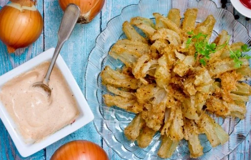 “Chrysanthemum” from Fried Onions step 19