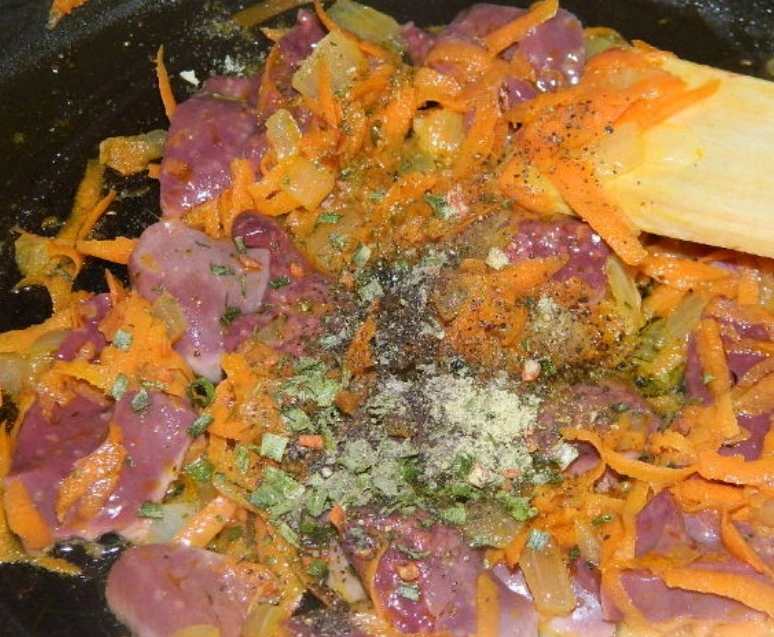 Liver Salad “Lust” step 7