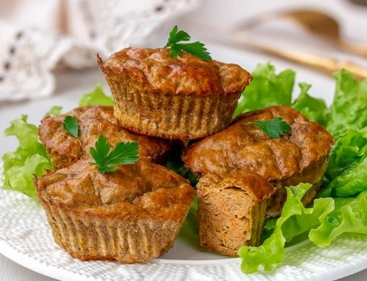 Chicken Heart Cupcakes with Semolina