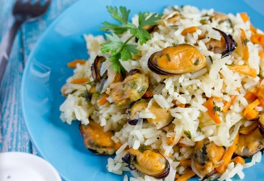 Pilaf with Mussels