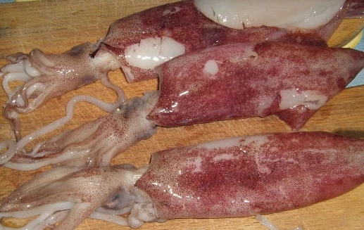 Fried Squid Rings step 1