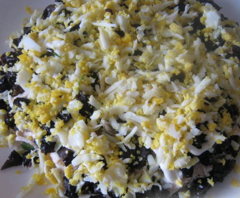 Chicken Salad with Prunes “Ladies Whim” step 10