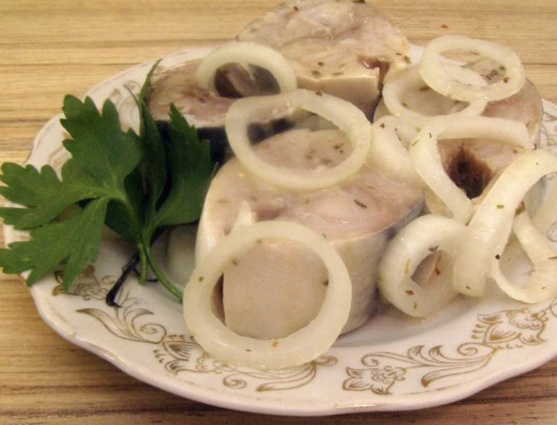Pickled Mackerel with Onions