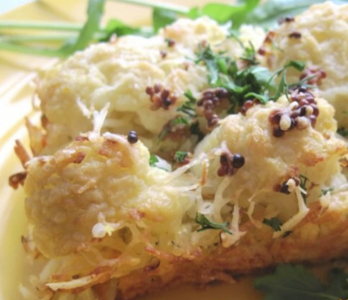 Aromatic Rice and Cauliflower Casserole