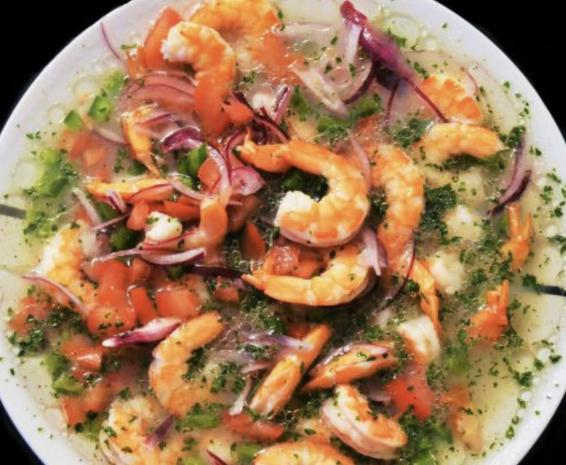 Shrimp Ceviche (Camarones Ceviche)