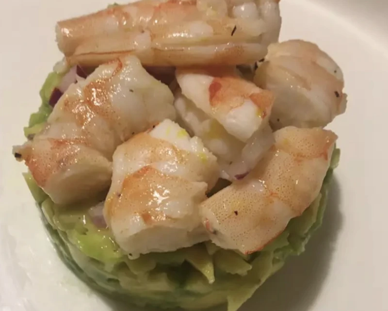 Shrimp Ceviche with Avocado and Tangerines step 6